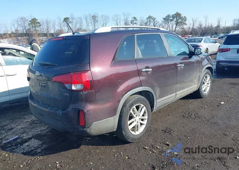 2014 Kia Sorento Lx V6 z USA, uszkodzony, nr VIN 5XYKTDA79EG482276